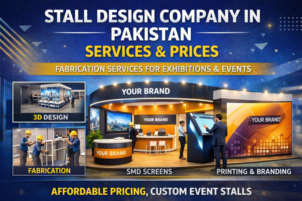 Stall Design Company in Pakistan – Services & Prices