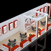 10x30 ft Exhibition Stall Fabrication – Premium Custom Design
